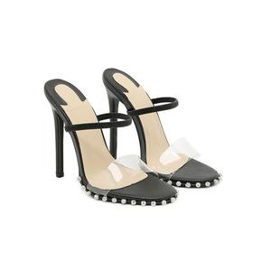Sandali da Donna con Tacco Alto 2024, Nuova Collezione USA ed Europa, <span class=keywords><strong>Sexy</strong></span> con Strass, Punta Affusolata, Taglie Grandi, per Feste all'Aperto - Product Image 5
