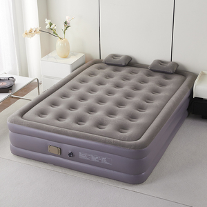 Matelas gonflable automatique pliant portatif d'air avec la batterie au lithium intégrée