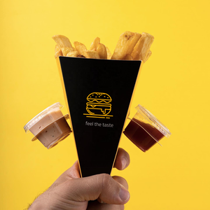 Caja para Hamburguesa Personalizable y Biodegradable para Restaurante, Empaque para Llevar - Product Image 5