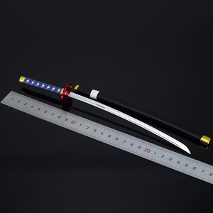 ดาบเท็นเซียก้า อินุยาฉะ เซ็ตสึมะรุ ขนาด 26 ซม. ดาบคาตานะอนิเมะแบบไม่คม ของสะสม ของเล่น โลหะผสมสังกะสี พร้อมปลอกและฐานตั้งโชว์ - Product Image 6