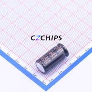 Condensador Electrolítico de Aluminio de Orificio Pasante RZW391M1JBK-1325, Componente de Orificio Pasante THT, D12.5xL25mm 390uF 20% 63V 5mm - Product Image 1