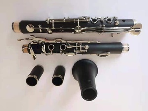 Clarinete ABS de 18 k, de buena calidad, OEM, tono G, negro, con almohadillas de carcasa o paletas de cuero (JCL-185) - Product Image 1