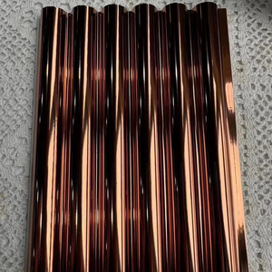 Kết cấu mới có độ bóng cao được nhân đôi ARC WPC wallboard tường trong nhà trang trí nội thất tấm rãnh PVC claddings 3D lưới - Product Image 1