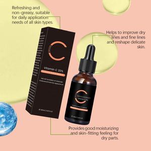 תווית פרטית פופולרית אישית ויטמין <span class=keywords><strong>c</strong></span> אורגני חומצה היאלורונית אנטי אייג 'ינג העור מיצוק לחות סרום פנים לחות - Product Image 4