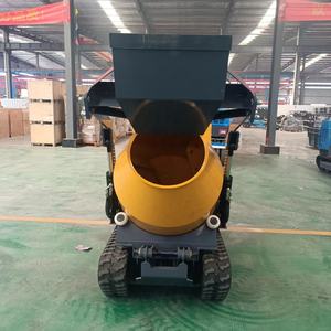 Mini Betoniera Cingolata Portatile da 300L, Piccolo Dumper Autocaricante - Product Image 4