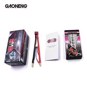 Batterie LiPo GNB GAONENG LCG Thin Super Shorty Pack HV 4000MAH 2S 7.6V 100C 4.0mm Bullet Hard Case - Product Image 6