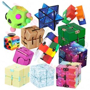 New 2025 Glow in the Dark LED <b>Light</b> up Fidget Cube Spinner <b>Toy</b> for Kids Adults Anxiety Relief <b>Sensory</b> Fidget Christmas Gift - Product Image 6