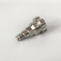 Adaptador de Vaso para Pistola de Pintura, Rosca de 10mm*1.0mm, Conector para Vaso de Pintura Compatible con SATA Minijet 3000 B Minijet 4, Vaso de Pintura Desechable