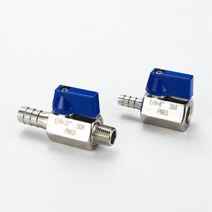 SS304/SS201 Mini Water <strong>Ball</strong> <strong>Valve</strong> Price Double External Thread Instrument Compact <strong>Ball</strong> <strong>Valve</strong> Stainless Steel Mini <strong>Ball</strong> <strong>Valve</strong> - Product Image 3