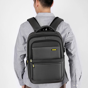 Fashionable Men's Casual Large USB Laptop <b>Backpack</b> <b>Waterproof</b> Outdoor Daily Business School Bag - Product Image 3