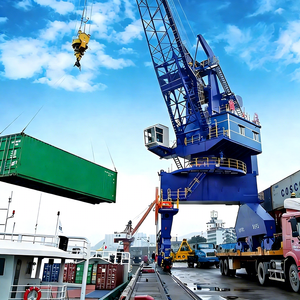 Grue de portique marine de haute qualité pour le chargement et le déchargement de navires, grue sur piédestal de 16, 25 et 40 tonnes - Prix - Product Image 4