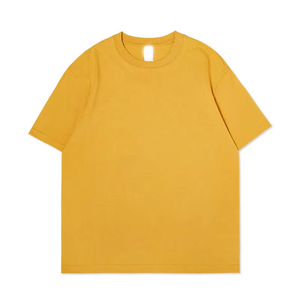 Oem alta calidad gota hombro camiseta de gran tamaño de la marca de impresión personalizada camisetas gráficas para los hombres - Product Image 2