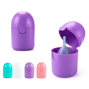 Esterilizador de Discos Menstruales Reutilizables Ecológicos con Logotipo Personalizado al por Mayor, Kit Portátil de Plástico, Caja de Desinfección y Almacenamiento - Product Image 5