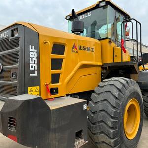 Chargeur sur pneus Lingong 958 5 tonnes d'occasion d'origine avec chargeur frontal à bas prix - Product Image 1