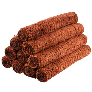 <b>Microfiber</b> Dishcloth Coffee Brown Rectangle Absorbent Cleaning <b>Towel</b> Kitchen Use - Product Image 2