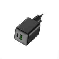 Pengisi Daya Cepat Gan ZH-2U105T 25W A+C Seri Mini Baru USB-C+USB-A 2 Port PPS Pengisi Daya Ponsel Cepat Berkualitas Tinggi dengan CE&ROHS