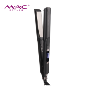 Lisseur de cheveux électrique vibrant à la kératine, ionique, antistatique, 480F, écran LCD, plaques nano-titane de 1,2 pouce - Product Image 4