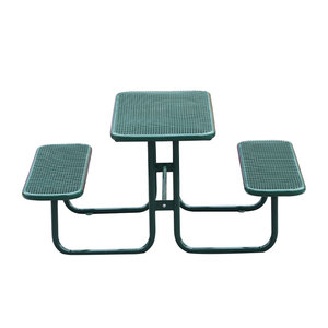 Arlau Bancs de <span class=keywords><strong>table</strong></span> de pique-nique d'extérieur en métal trempé thermoplastique - Product Image 1