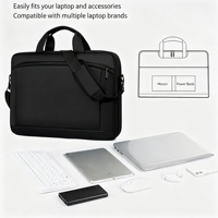 Nouvelle conception de sac pour ordinateur portable de luxe, imperméable, antichoc, en polyester, pour femmes et hommes