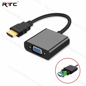 Bán Bộ Chuyển Đổi HDMI Sang VGA 0,25m1080p Mạ Vàng