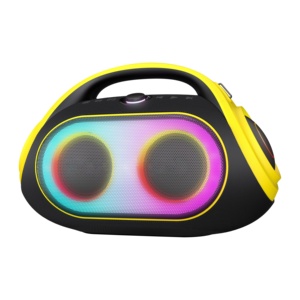 Altavoz Portátil V 80W 2.1CH con Doble Diafragma, Batería de 4400mAh y Luces de Colores para Fiestas al Aire Libre - Product Image 2