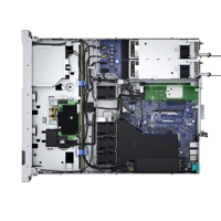 Bel PowerEdge R350 1U baru asli rak server bisnis berukuran kecil server R350