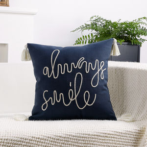 หมอนโซฟาห้องนั่งเล่นลายศิลปะภาษาอังกฤษหมอนรองนั่งในสำนักงานขายส่ง - Product Image 3