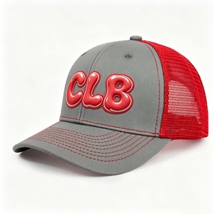 Gorra Deportiva Clásica de 6 Paneles Personalizada al por Mayor, con Logotipo Bordado de Alta Calidad, Malla Trucker - Product Image 3