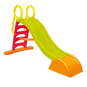 Tobogán de Plástico LONGLY con Columpio para Escuelas y Parques Infantiles de Aeropuertos - Para Niños Menores de 5 Años, Capacidad Máxima de 100 kg - Product Image 2