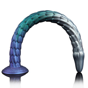 Jouet pour adultes hommes et femmes, monstre dragon, extra long, en silicone, 100% étanche, plug anal portable, design souple et flexible en forme de tentacule - Product Image 2