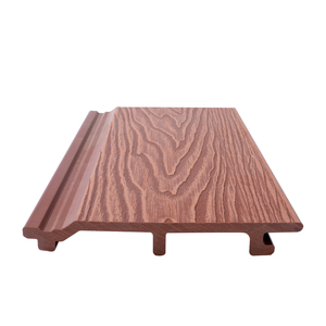 แผ่นผนัง WPC รุ่นแรก กันน้ำ ระบบล็อคแบบ DUAL LOCK ลายไม้เรียบ สำหรับภายนอกอาคาร - Product Image 4