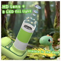 Appareil photo et microscope numérique 2-en-1 pour enfants, populaire et mignon, avec outils d'observation éducatifs, support OEM ODM