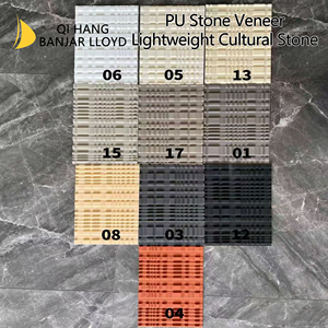 Pegatinas de Pared Modernas de Piedra Artificial de PU, Impermeables y Antideslizantes para Paredes Exteriores, Diseño de Fondo de Hongos, Uso Doméstico - Product Image 2