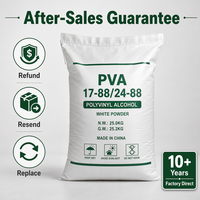 PVA 1788 17-88 Poudre d'alcool polyvinylique CAS 9002-89-5 pour la mastication des murs, le plâtre et l'additif pour mortier de ciment