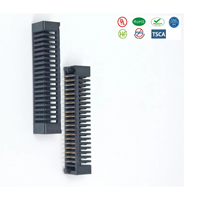 Conector de Batería para Computadora Portátil DGDTE G01F, Paso de 1.5 mm, 7A por Pin, Carcasa de Aleación de Cobre y Plástico, Color Negro