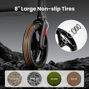 Andador Rollator Médico Portátil de Aluminio con Asiento para Asistencia de Movilidad Andador Plegable - Product Image 5