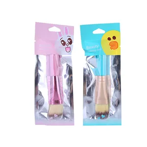 韩国卡通专业美容刷小熊可爱粉色蓝色粉底粉化妆刷儿童化妆品工具