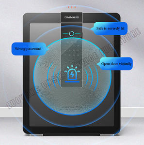 Cassaforte Domestica Intelligente in Metallo, Mini Cassetta di Sicurezza per Ufficio, per Denaro e Oggetti di Valore, con Password e Impronta Digitale - Product Image 3