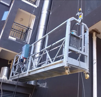 Plateforme suspendue ZLP800 / Gondole de nettoyage de fenêtres / Nacelle électrique pour bâtiment / Panier suspendu de construction