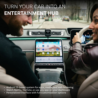 Boîte AI Ottocast CarPlay Android 13 8 Go + 128 Go Nano SIM CarPlay sans fil prenant en charge les applications Android Navigation Streaming Multimédia