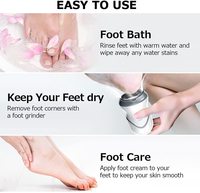 Râpe électrique pour pieds durs, rasoir électrique pour pédicure