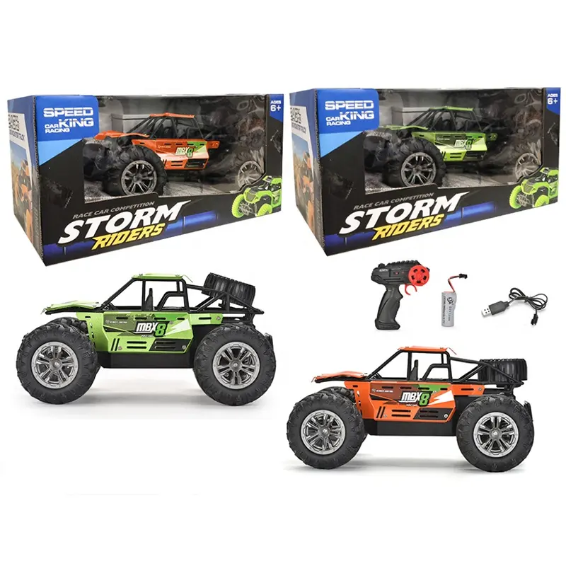Enjoy Star 2.4GHz 1:16 high-speed off-road Monster Truck radio controlled toy with Rechargeable Batteries Remote Control car