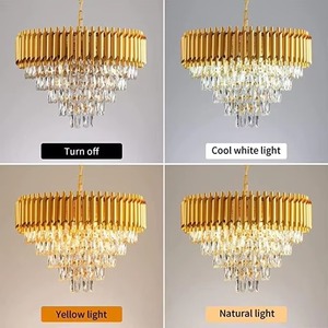 Unique Design Smart Remote Control <b>LED</b> Chandelier <b>Ceiling</b> <b>Light</b> for Bedroom Living Room Decoration Available For Sale - Product Image 3