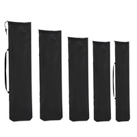 Sac de rangement personnalisé en polyester, style tote minimaliste moderne, à fond rond et cordon de serrage, pour parapluies, cannes à pêche, tapis de yoga