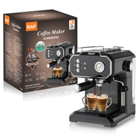 RAF meilleure machine à café entièrement automatique commerciale intelligente machine à expresso cafetières avec baguette mousseur à lait