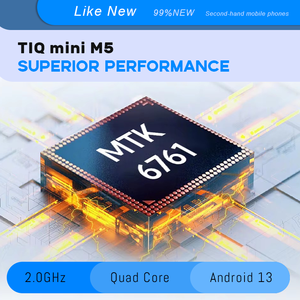 Tiq Mini M5 99% mới: <span class=keywords><strong>Android</strong></span> 13 nhỏ gọn, bàn phím cảm ứng, Sim kép, Vận chuyển miễn phí đến USA - Product Image 5