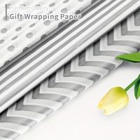 Papier d'emballage couleur imprimé, papier de soie d'emballage translucide, papier artisanal emballage cadeau papier de soie en vrac pour l'artisanat d'art floral