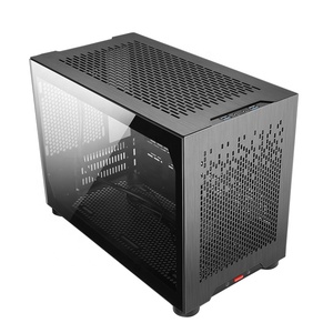 JNP Fábrica Água Cooler Sistema PC Gaming Caso <span class=keywords><strong>Mini</strong></span>-<span class=keywords><strong>ITX</strong></span> Gamer Gabinete Fãs Fornecimento de Alimentação Casos Computador Ventilador - Product Image 4