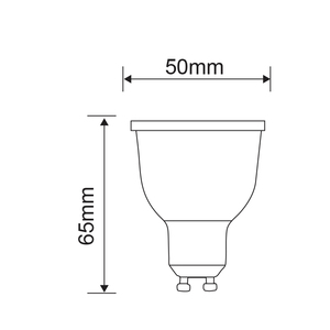 Projecteur LED GU10 haute puissance 9W, AC230V, SMD2835, certifié CE, dimmable, sans scintillement, lampe d'intérieur GU10 - Product Image 6