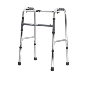Déambulateur en alliage d'aluminium réglable en hauteur (76-94 cm) pour l'assistance à la marche et la rééducation - Product Image 2